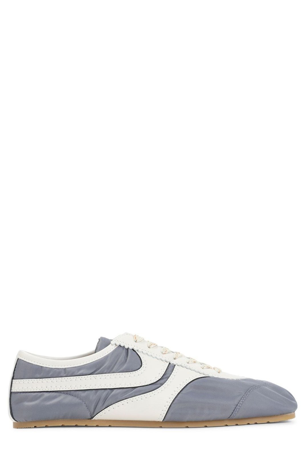 Dries Van Noten Round Toe Lace-Up Sneakers