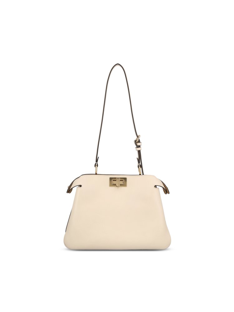 FENDI ピーカブー ツイストロック スモール ショルダーバッグ フェンディ ピーカブー ツイストロック スモール ショルダーバッグ