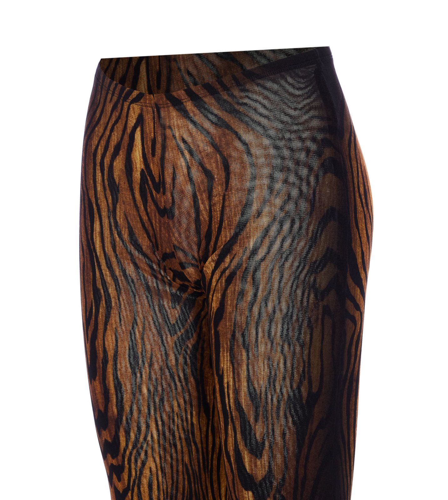 Jean Paul Gaultier Wood-Printed Trousers
