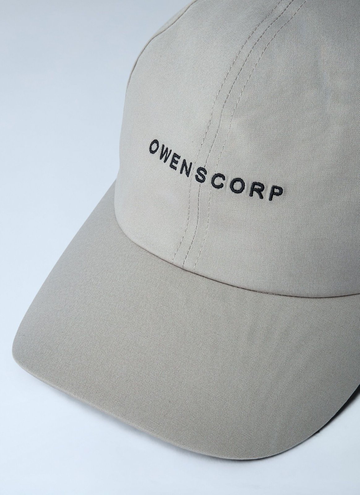 Rick Owens Logo Embroidered Baseball Cap
