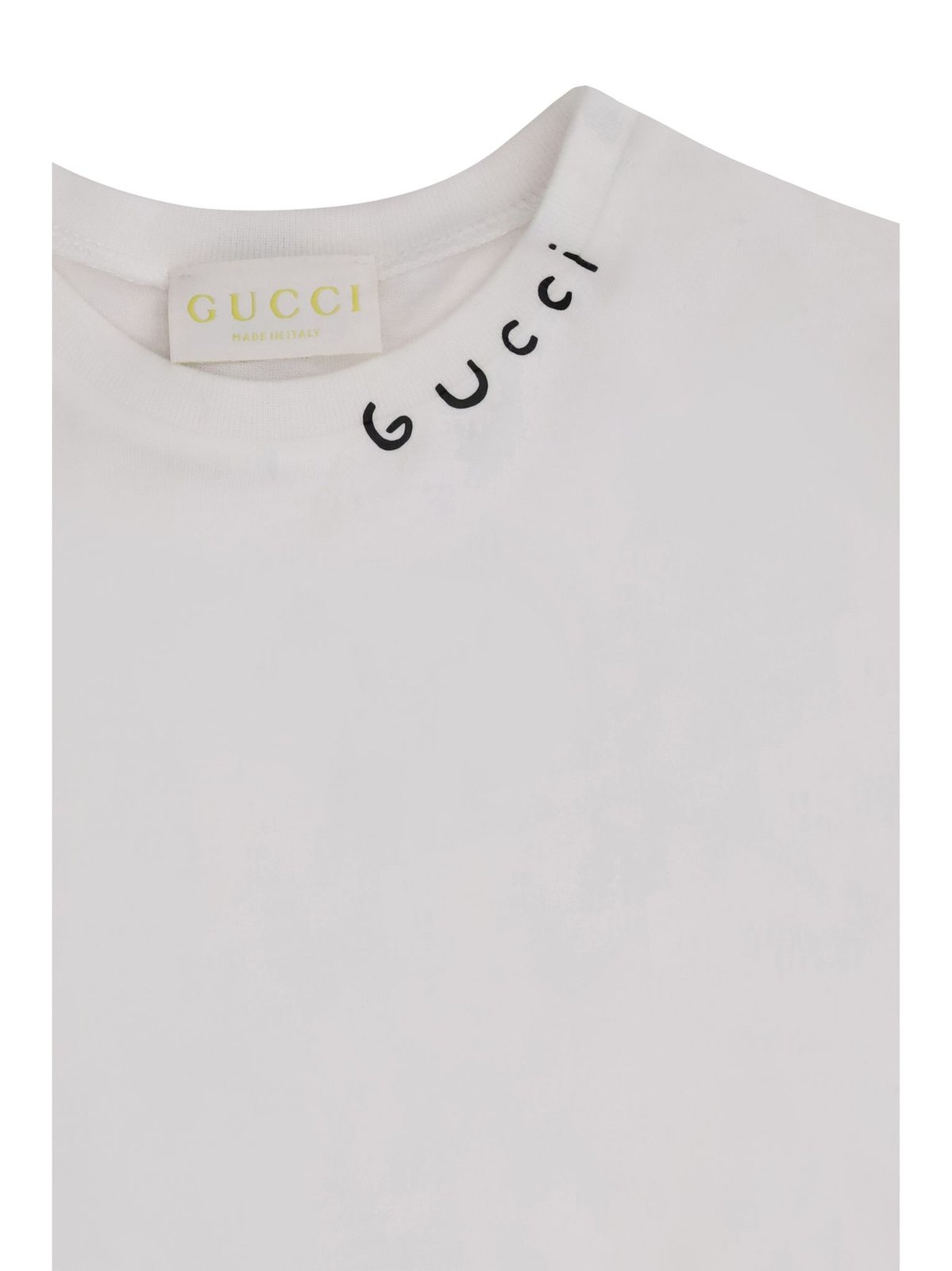 Gucci Kids Logo Printed Crewneck T-Shirt