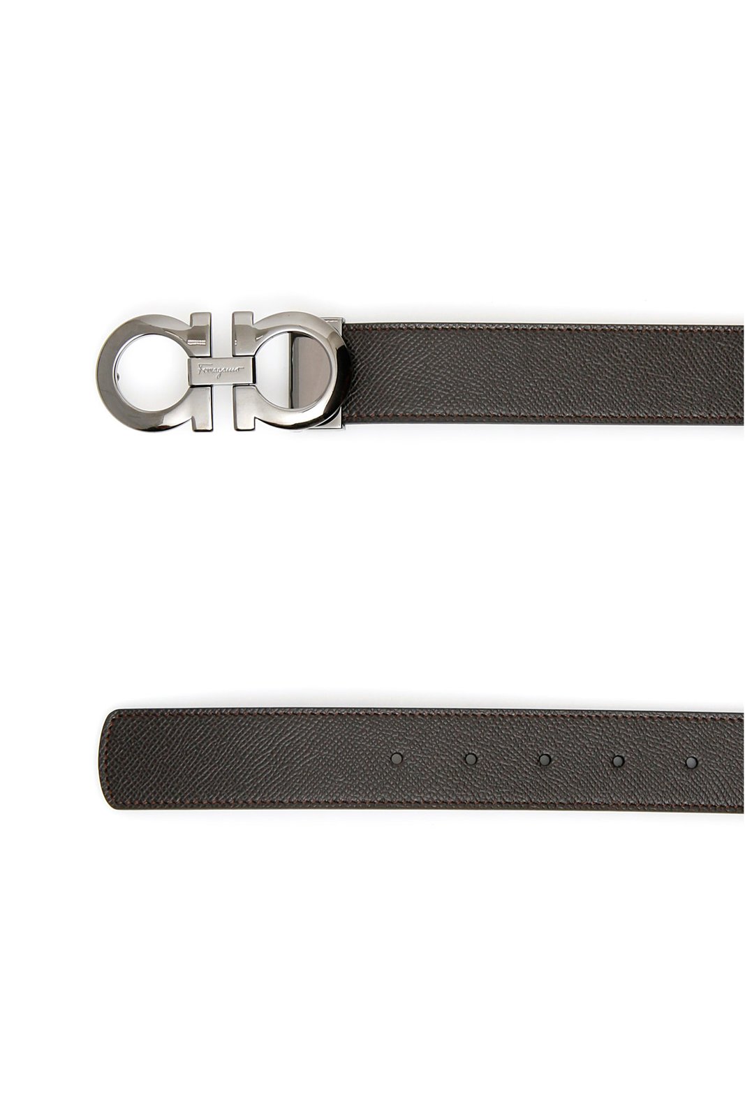 Ferragamo Gancini Reversible Buckle Belt
