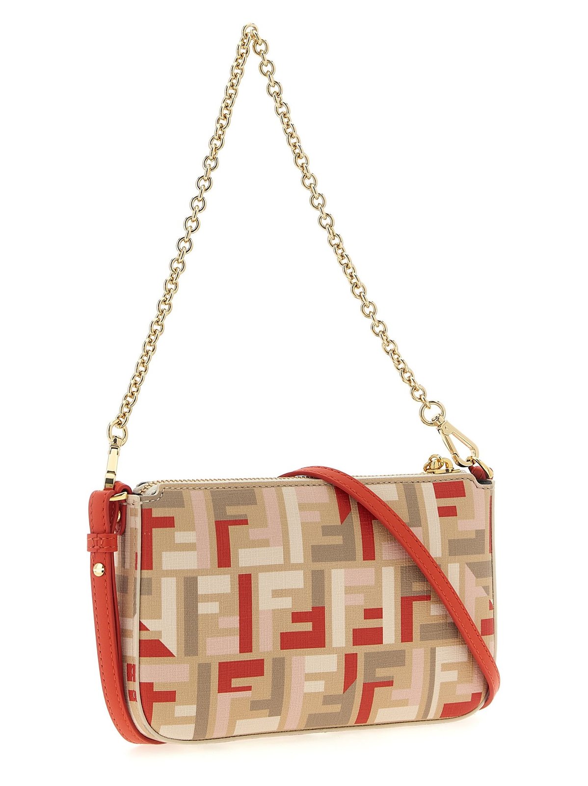 Fendi Baguette FF Printed Pouch