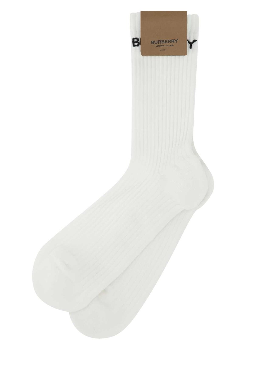 Burberry Logo Intarsia Socks