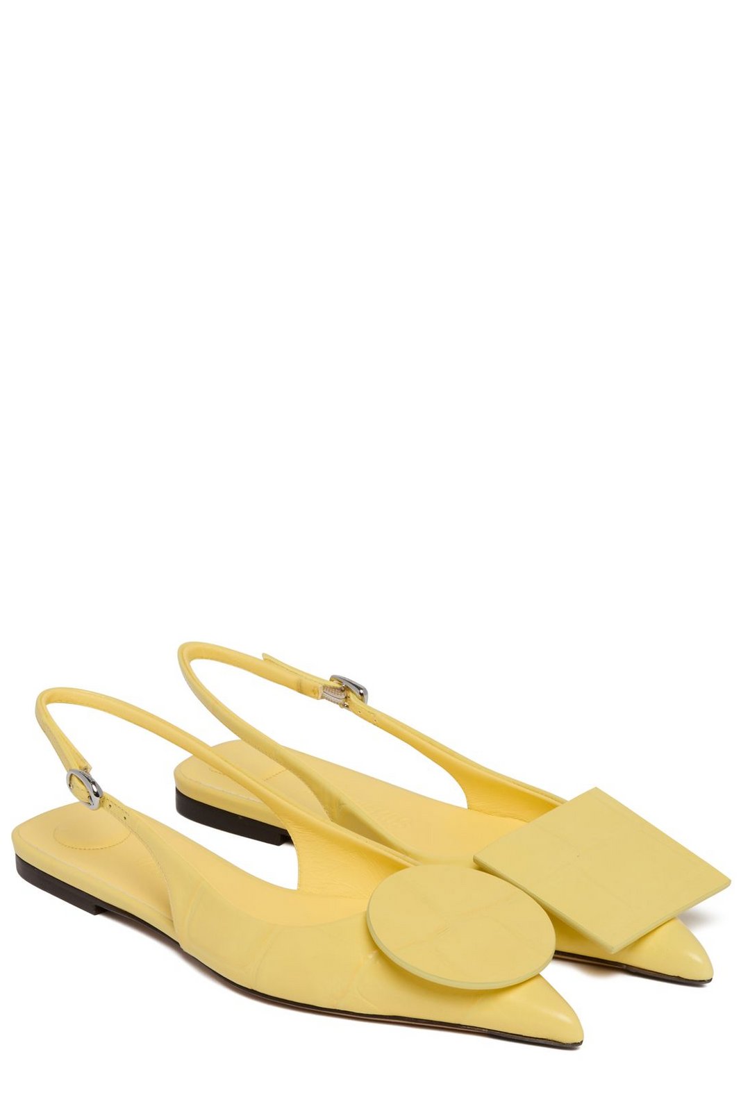 Jacquemus Pointed Toe Slingback Flats