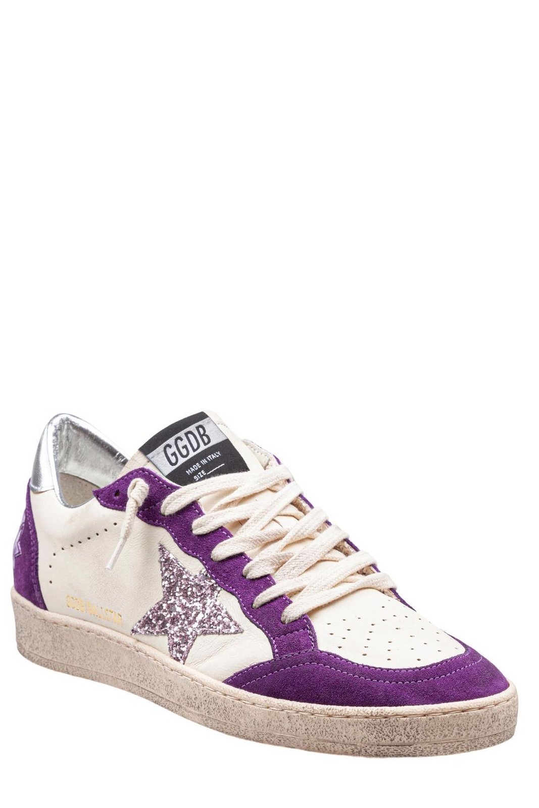 Golden Goose Deluxe Brand Ballstar Glittered Sneakers