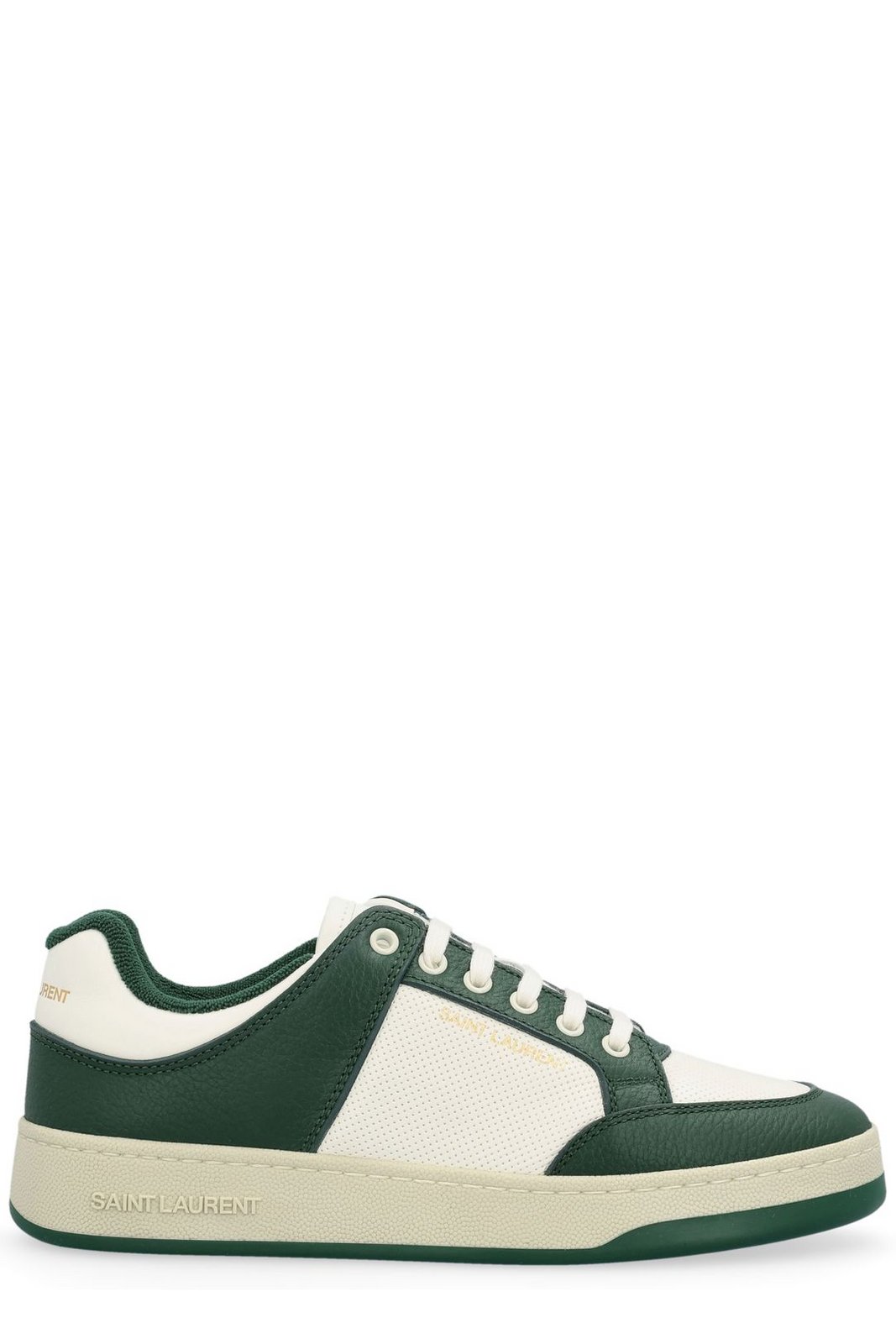 Saint Laurent SL/61 Round Toe Low-Top Sneakers