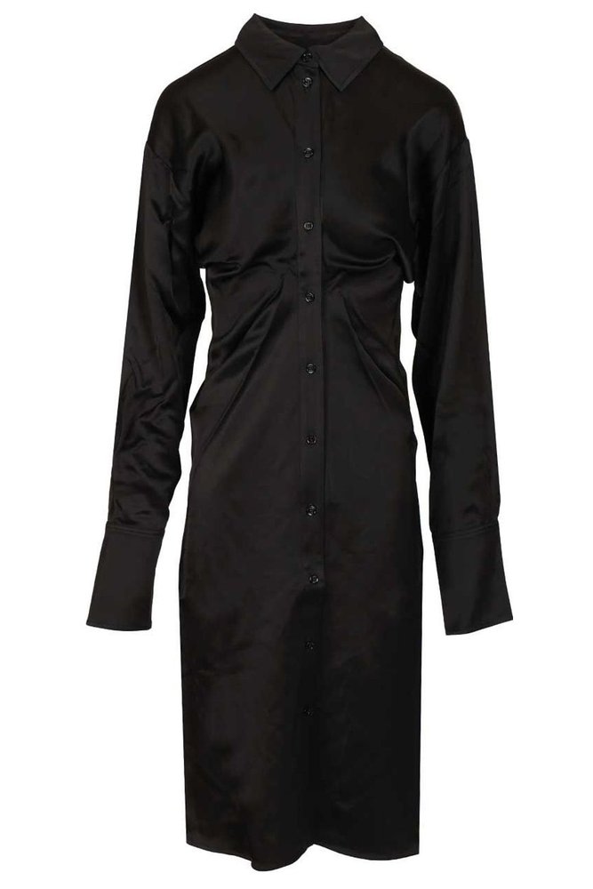 Totême Slouched Buttoned Shirt Dress