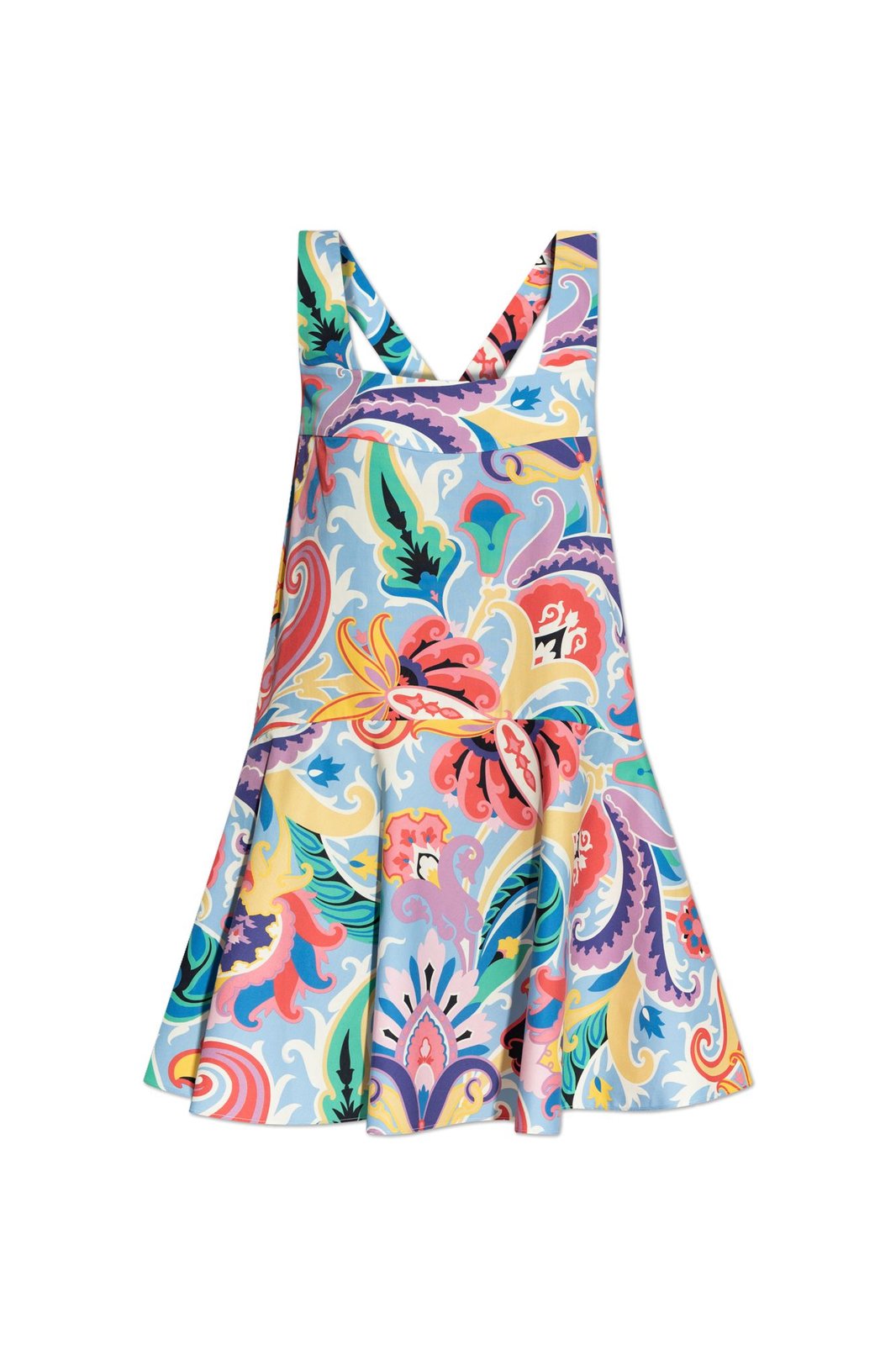 Etro Paisley Printed Sleeveless Mini Dress – Cettire
