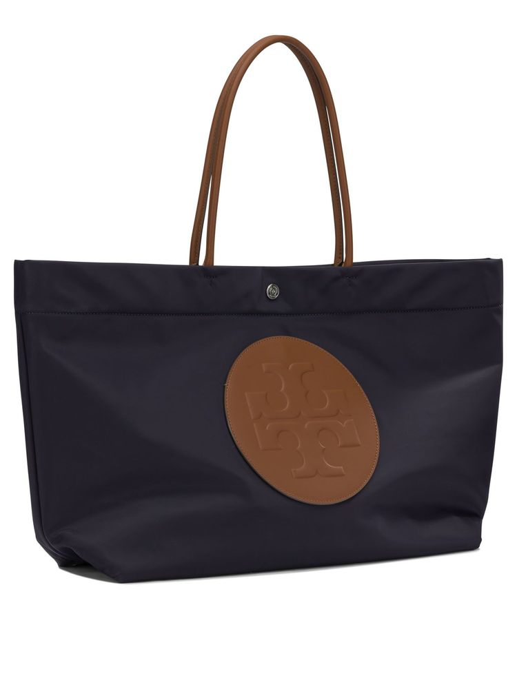 TORY BURCH 로고 미디엄 토트백