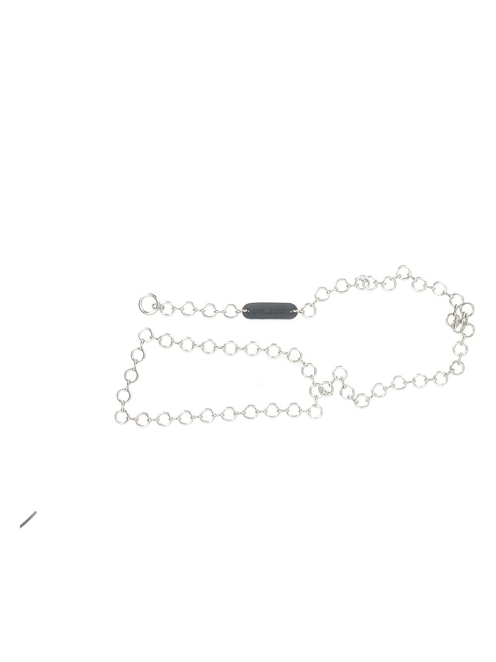 【関税込み】OUR LEGACY シルバー Y2K ヒップ チェーンベルト Our Legacy - Y2K Hip Chain Sassy Silver