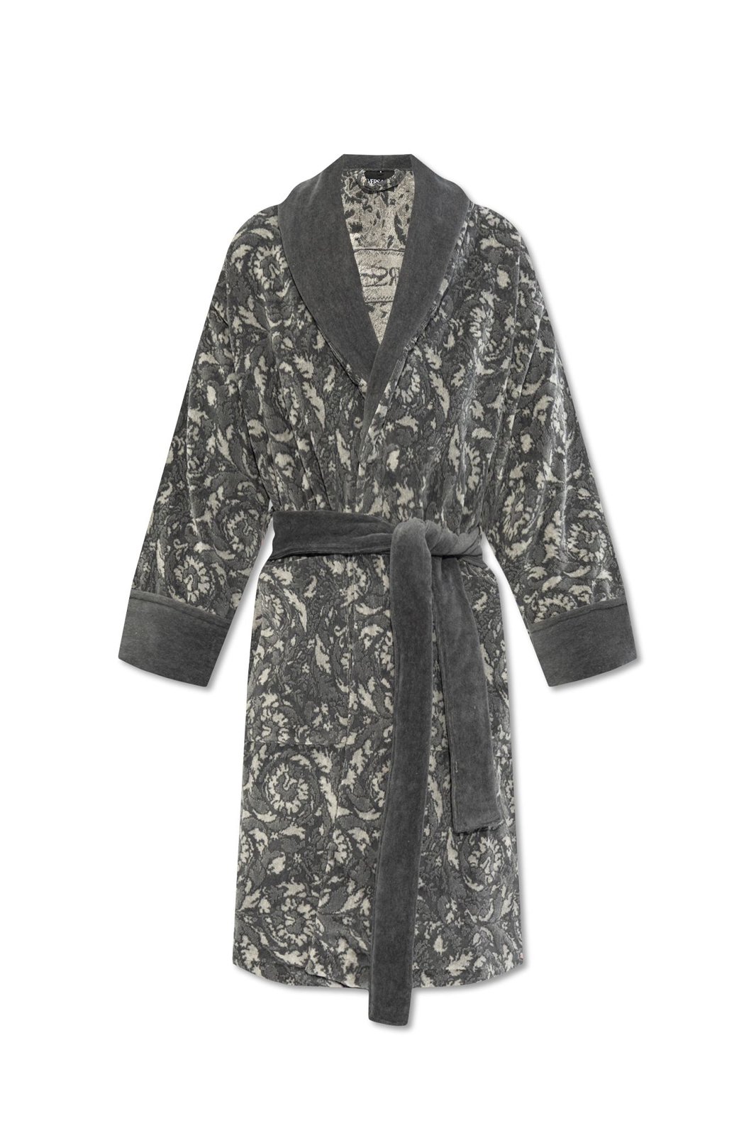 versace dressing robe Style Robes | Versace Wrap Dresses tie waist Purple Versace Robe