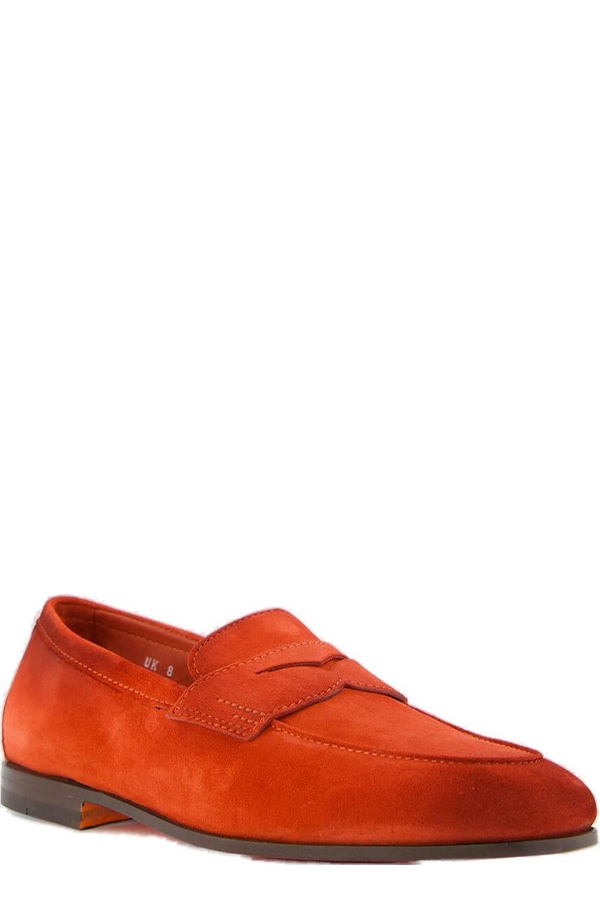 Santoni Penny-Slot Slip-On Loafers