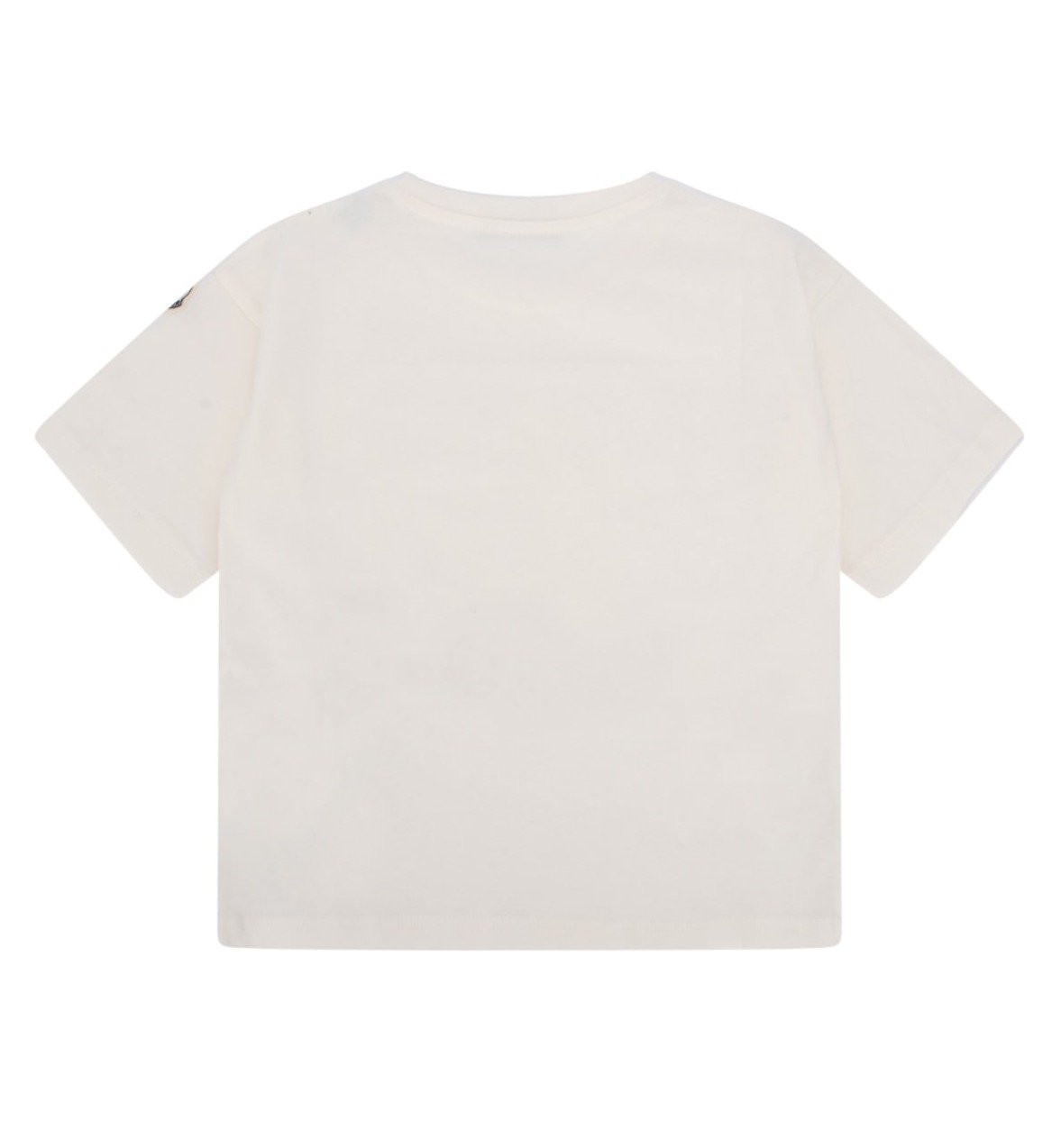 Moncler Enfant Logo Embroidered Crewneck T-Shirt