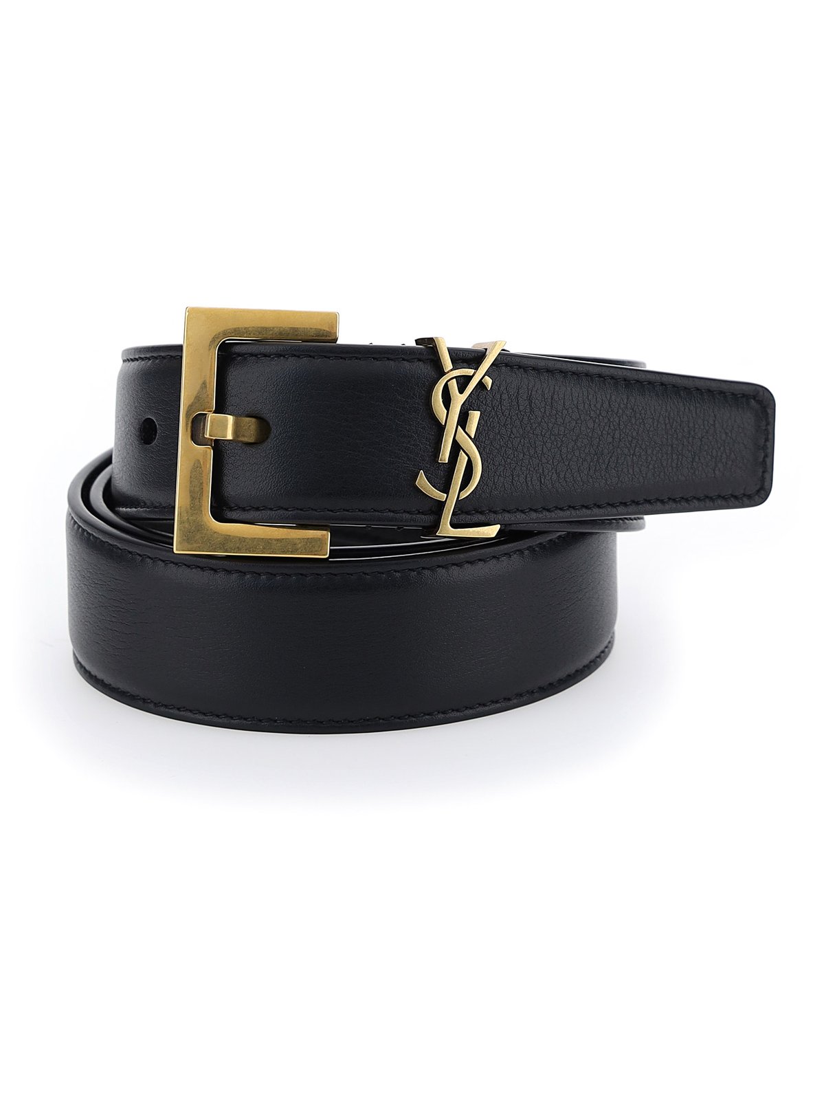 Saint Laurent Monogram Buckle Belt
