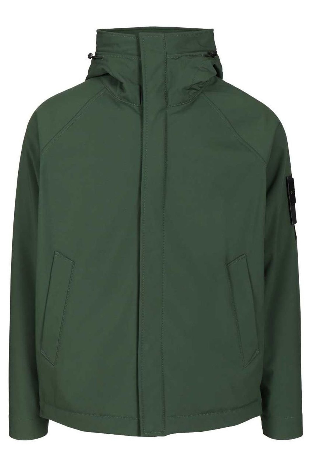 Stone Island Compass Patch Hooded Jacket