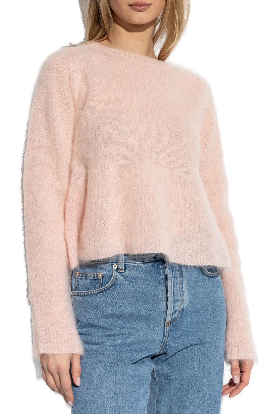 Loewe Peplum Silhouette Knitted Sweater