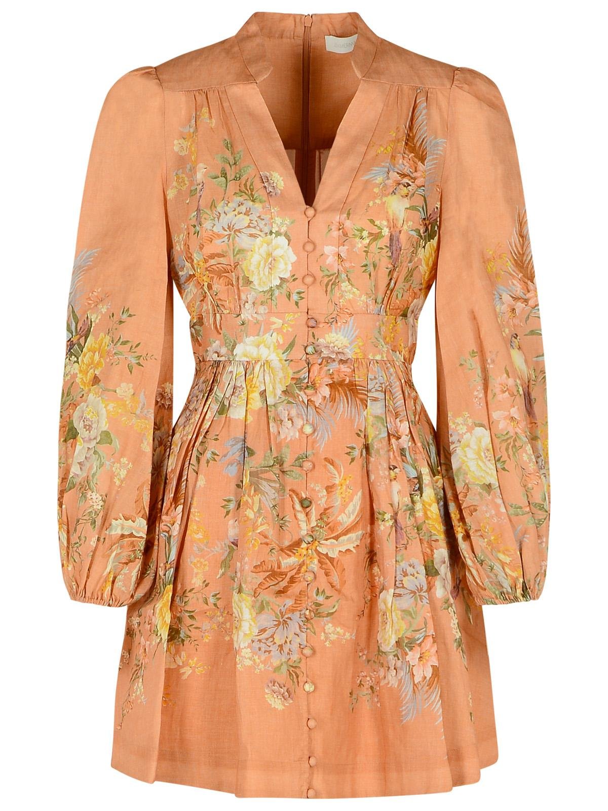 open lace back dress Zimmermann - Orange Women Casual Dress