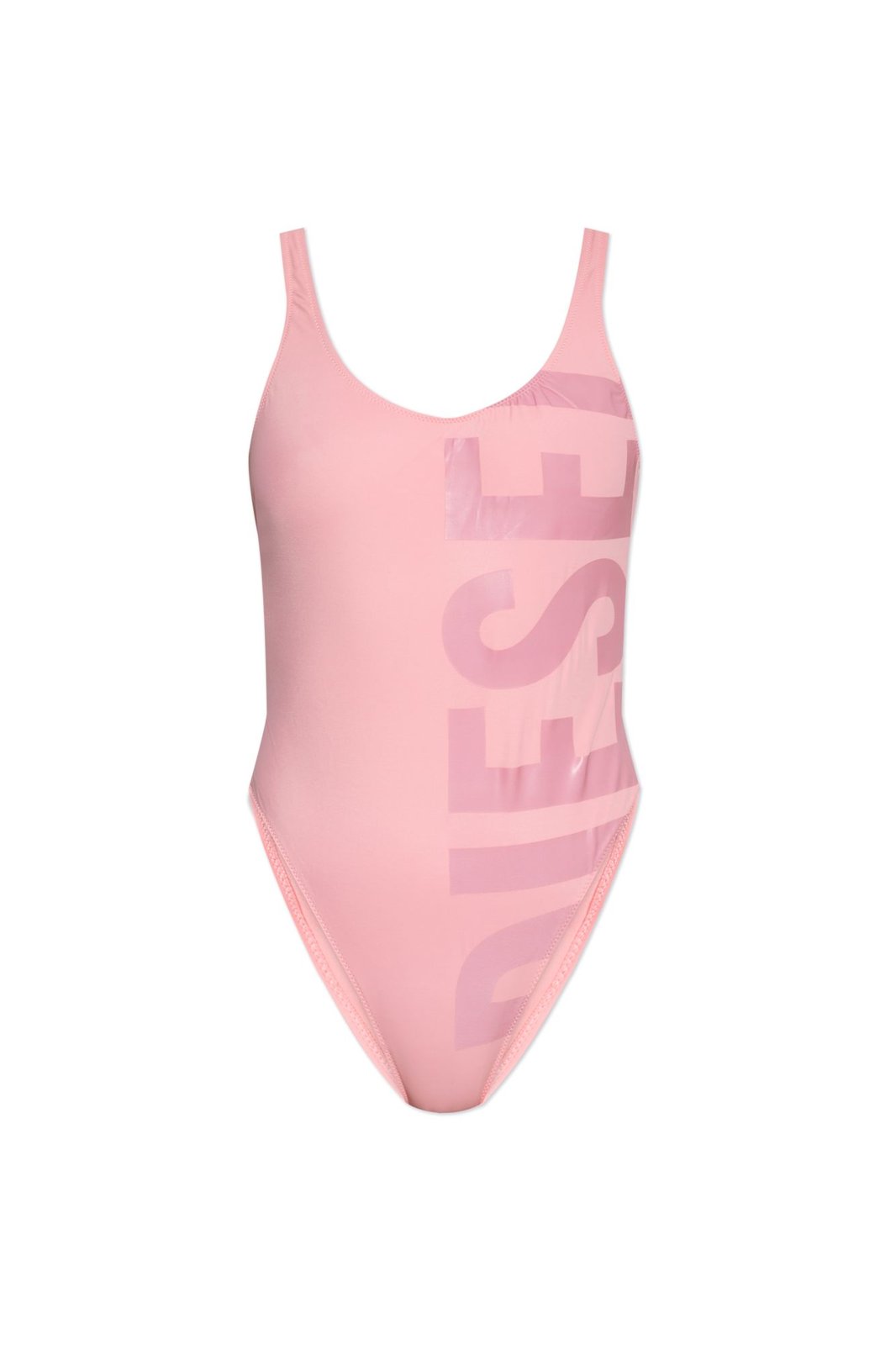 Diesel Bfsw-Kylia Logo Printed High Cut Swimsuit