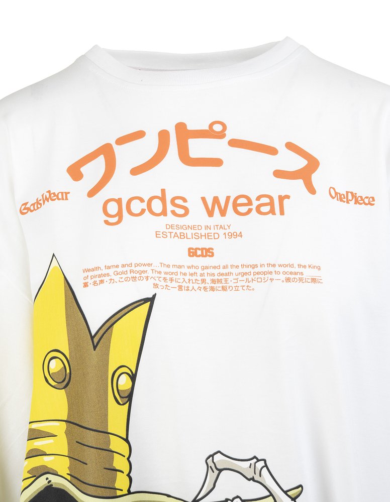 Gcds One Piece Graphic Printed Crewneck T Shirt Cettire