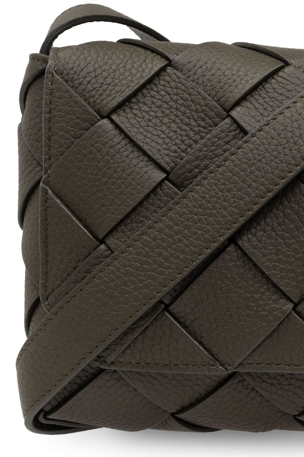 バッグ Bottega Veneta Intrecciato Shoulder Bag Men's Intrecciato shoulder bag with flap | BOTTEGA VENETA | 24S
