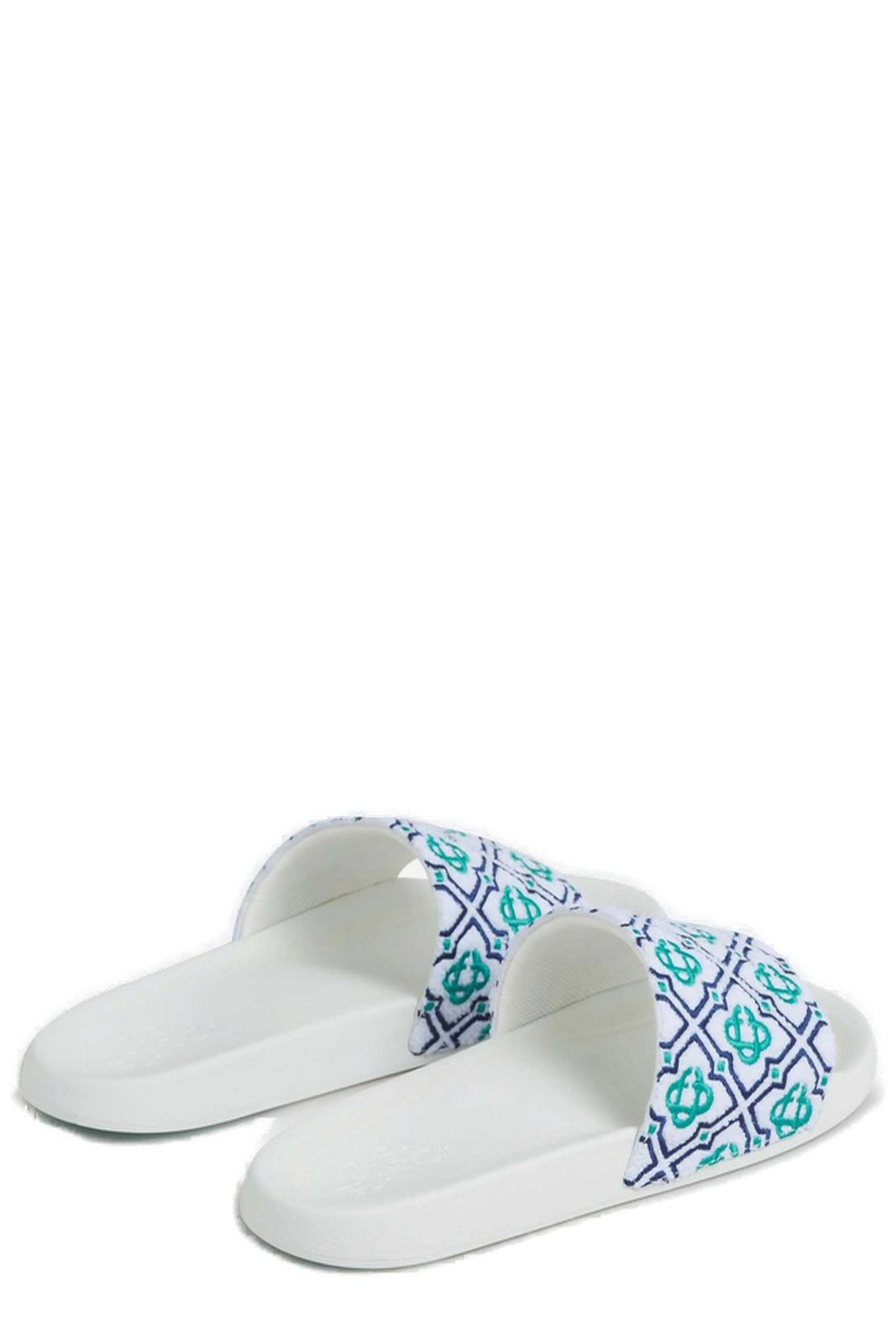 Casablanca Monogram Towelling Sliders