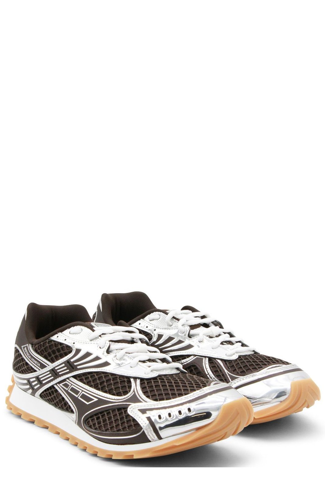 Bottega Veneta Orbit Lace-Up Sneakers