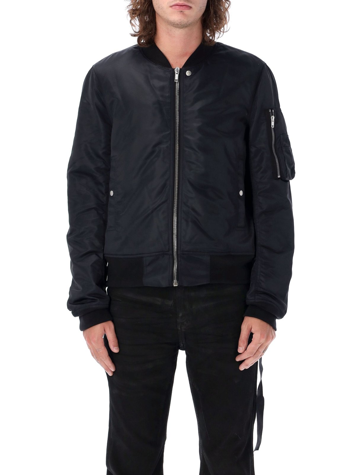 rickowens 動かせ フード付きコート ドローコード 50