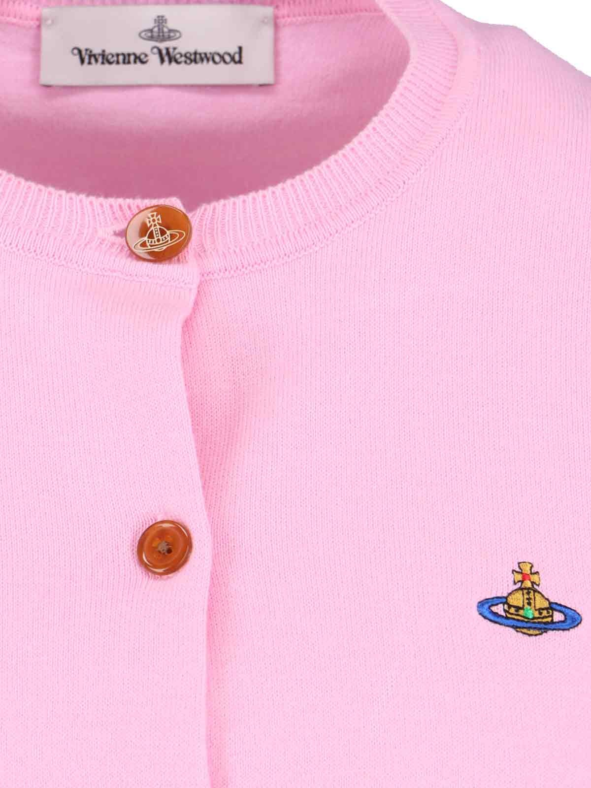 Vivienne Westwood Orb Buttoned Long-Sleeved Cardigan