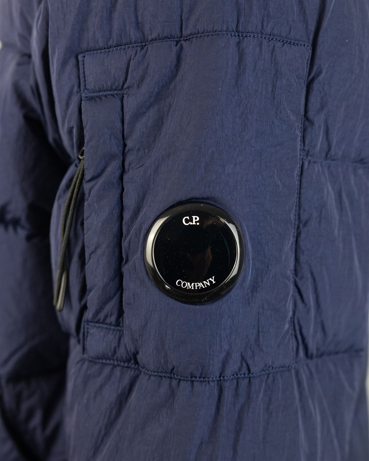 C.P. Company Lens-Detailed Zipped Down Jacket – On Sale Now with