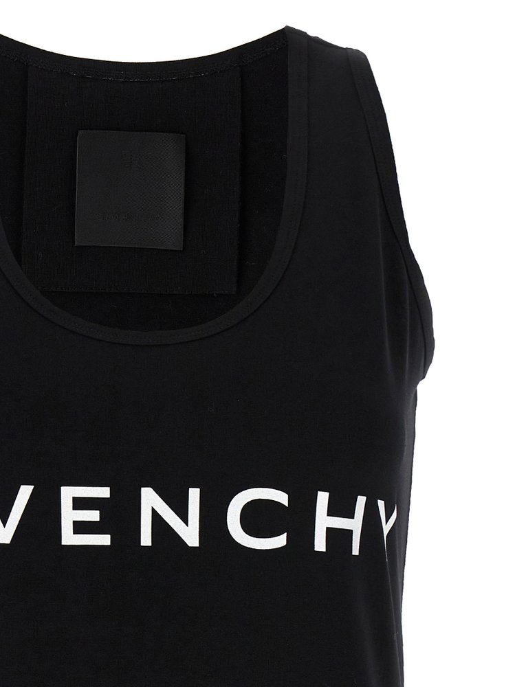 Tシャツ・カットソー GIVENCHY TANK TOP Givenchy logo-print Tank Top | White | FARFETCH
