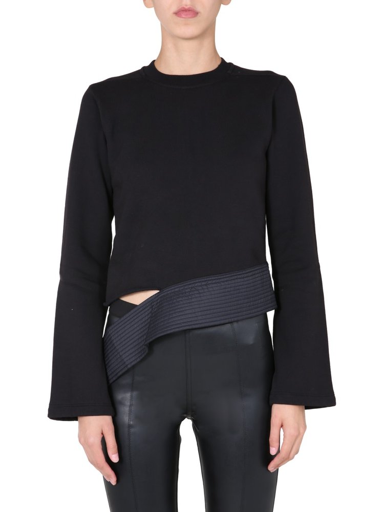Rick Owens DRKSHDW Asymmetric Cut Out Top – Cettire
