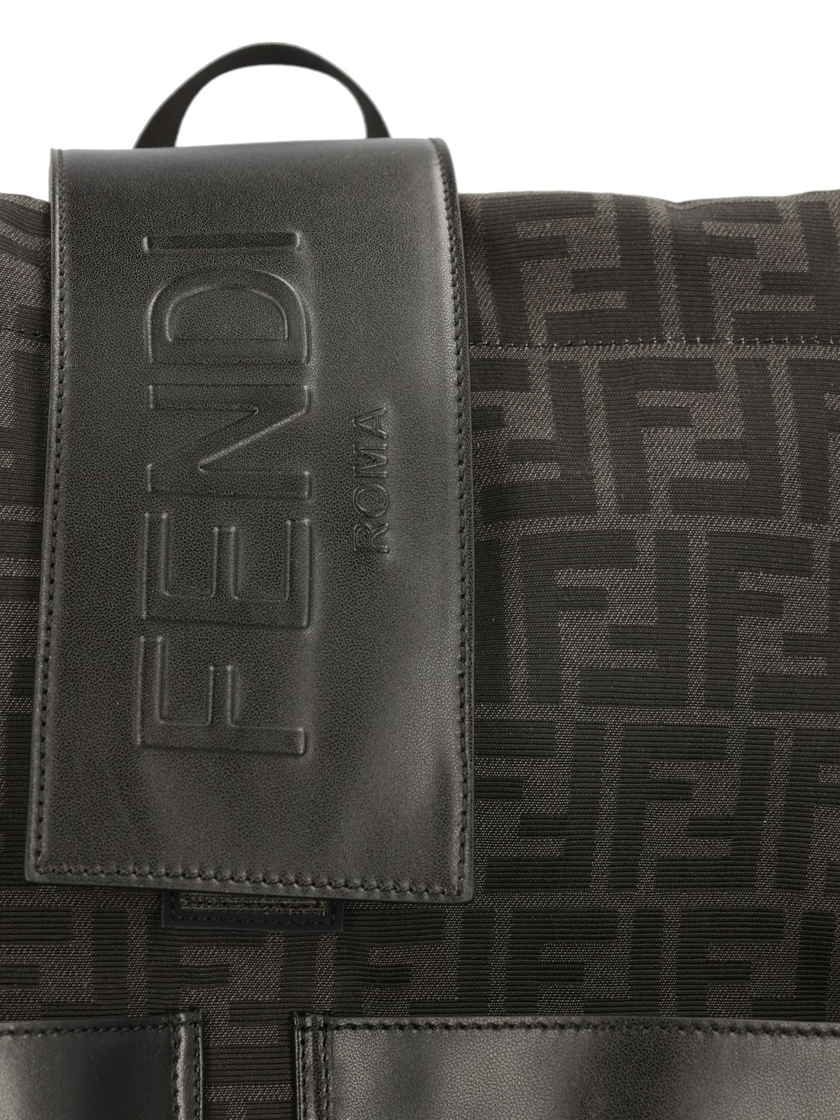 Fendi FF Jacquard Fendi Strike Medium Backpack